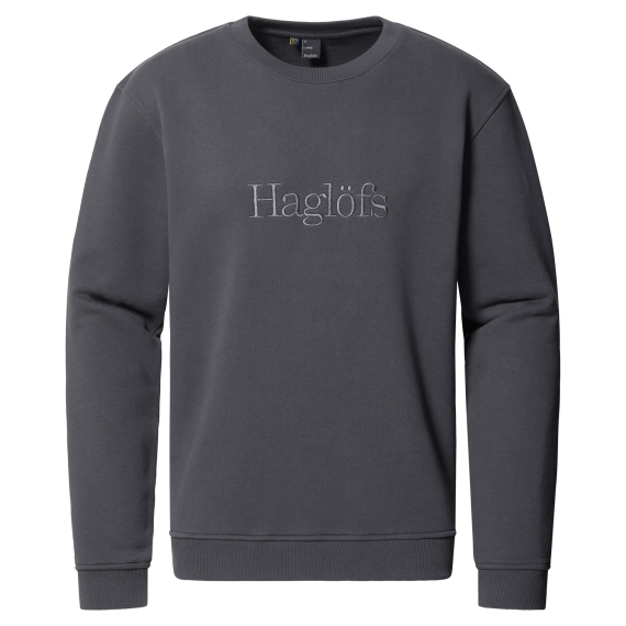 Haglöfs Crewneck Men True Black i gruppen Kläder & Skor / Kläder / Tröjor / Sweatshirts hos Fishline (6076572C5015r)
