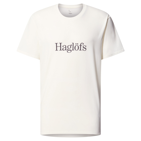 Haglöfs Outsiders Tee Men Soft White i gruppen Kläder & Skor / Kläder / T-shirts hos Fishline (6076592C4015r)