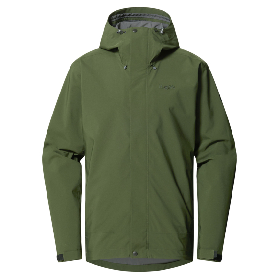 Haglöfs Breeze Proof Jacket Men Seaweed Green i gruppen Kläder & Skor / Kläder / Jackor / Regnjackor hos Fishline (6076804Q9015r)