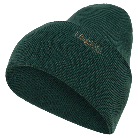 Haglöfs Outsiders Beanie Seaweed Green i gruppen Kläder & Skor / Kepsar & Huvudbonader / Mössor hos Fishline (6077884Q9005)
