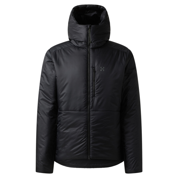Haglöfs Breeze Mimic Hood Men True Black i gruppen Kläder & Skor / Kläder / Jackor / Dun & Syntetfoderjackor hos Fishline (6078242C5015r)