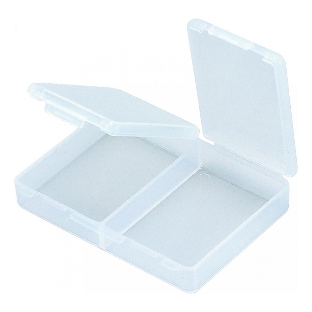 Meiho Accessories Box, 94x71x19 - 2 Comp - Clear i gruppen Förvaring / Boxar & Lådor / Betesboxar hos Fishline (61-FB-2)