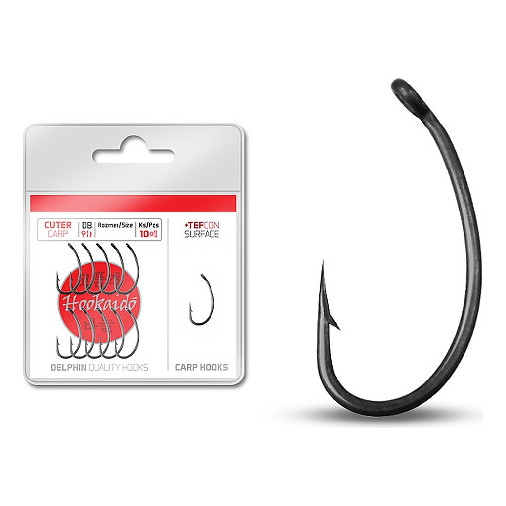 Delphin Hooks Cuter Tefcon 10+1-pack i gruppen Krok & Småplock / Krok / Specimenkrok hos Fishline (622720004r)