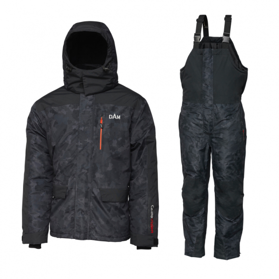 DAM Camovision Thermo Suit 2pcs, Black/Grey i gruppen Kläder & Skor / Kläder / Klädset & Fiskeställ hos Fishline (65504r)