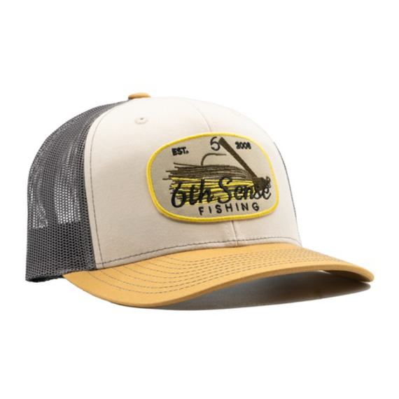 6th Sense Cap Saturn 6 - Beige Gold i gruppen Kläder & Skor / Kepsar & Huvudbonader / Kepsar / Snapbackkepsar hos Fishline (6HAT-231)