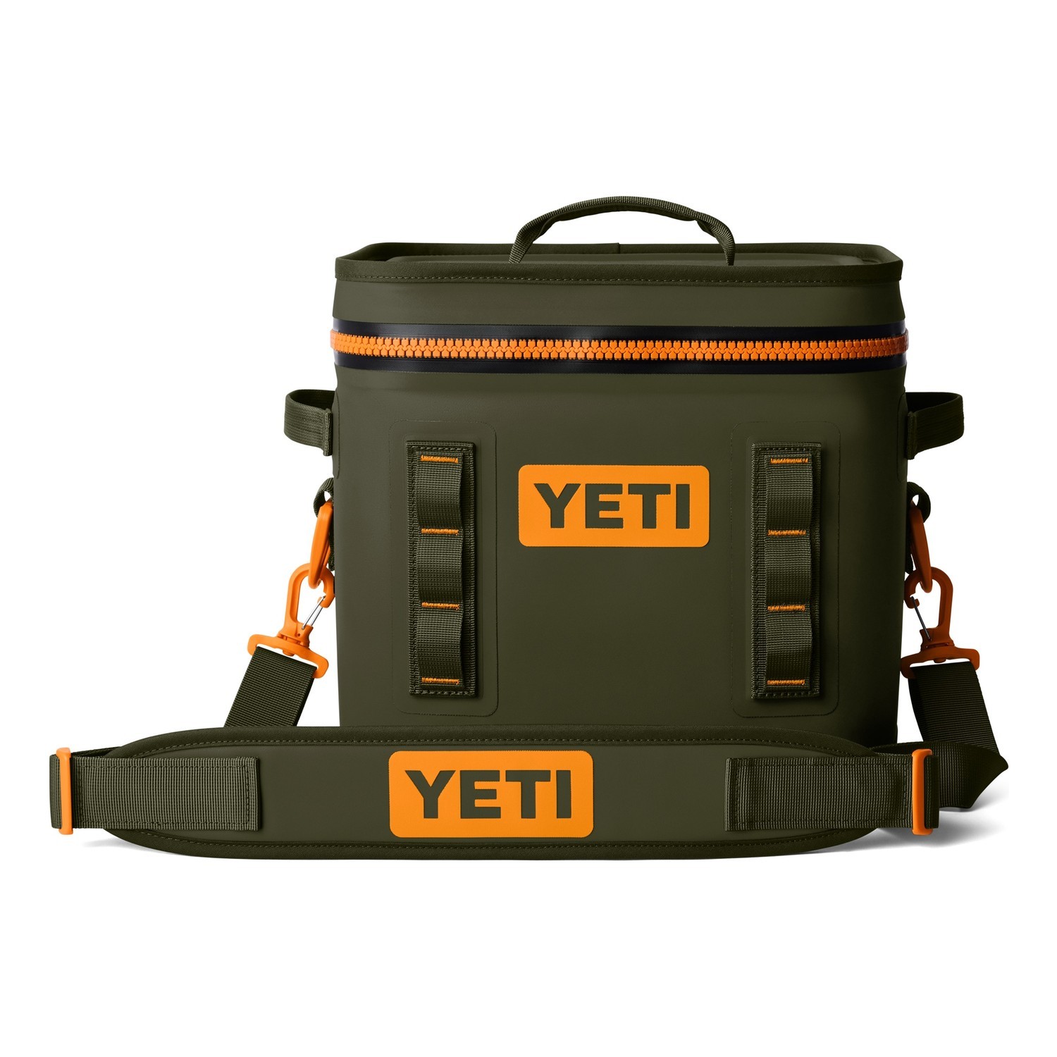 Yeti Eu Hopper Flip 12 - Olive/King Crab Orange i gruppen Förvaring / Kylväskor & Kylboxar / Kylväskor hos Fishline (70000007109)