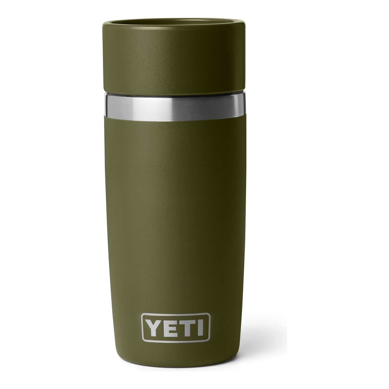 Yeti Rambler 12 Oz Travel Bottle - Olive/King Crab Orange i gruppen Outdoor / Friluftskök & Redskap / Termosar / Termosmuggar hos Fishline (70000007252)