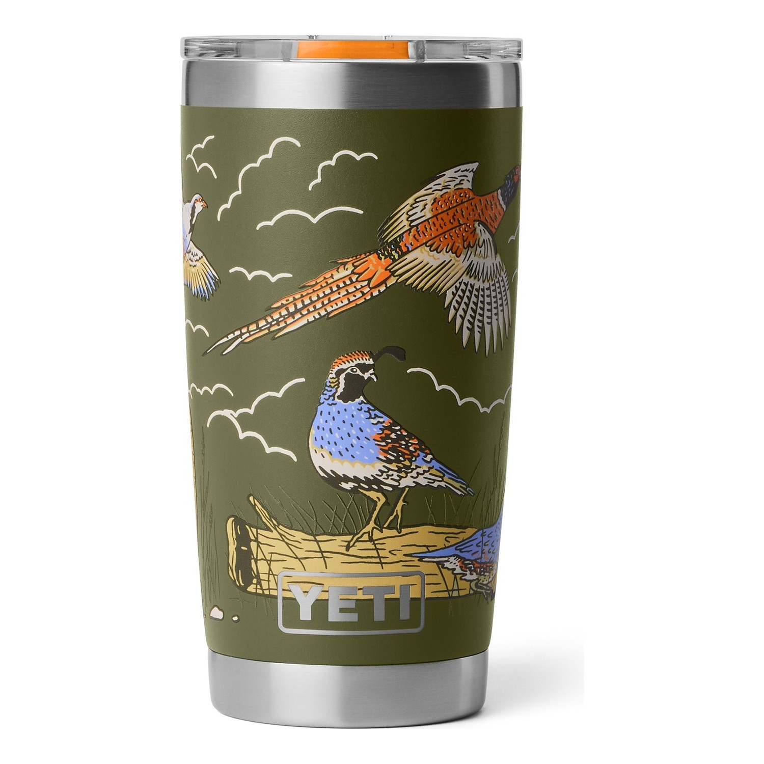 Yeti Rambler 20 Oz Tumbler Ms - Upland Bird Olive i gruppen Outdoor / Friluftskök & Redskap / Termosar / Termosmuggar hos Fishline (70000008270)