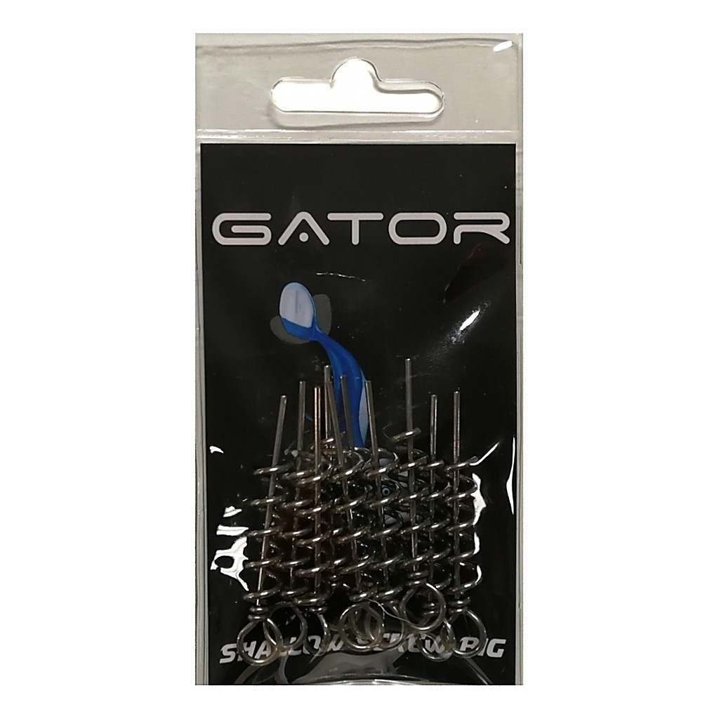 Gator Big Shallow Screw 10-Pack i gruppen Krok & Småplock / Stingers & Stingertillbehör / Stingertillbehör hos Fishline (70GATOR)