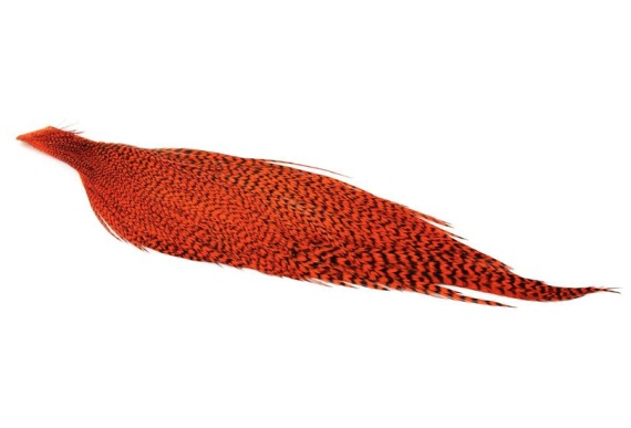 Whiting High & Dry Hackle 1/2 Cape - GD/Orange i gruppen Krok & Småplock / Flugbindning / Flugbindningsmaterial / Fjädrar & Nackar / Nackar & Sadlar hos Fishline (71841151)