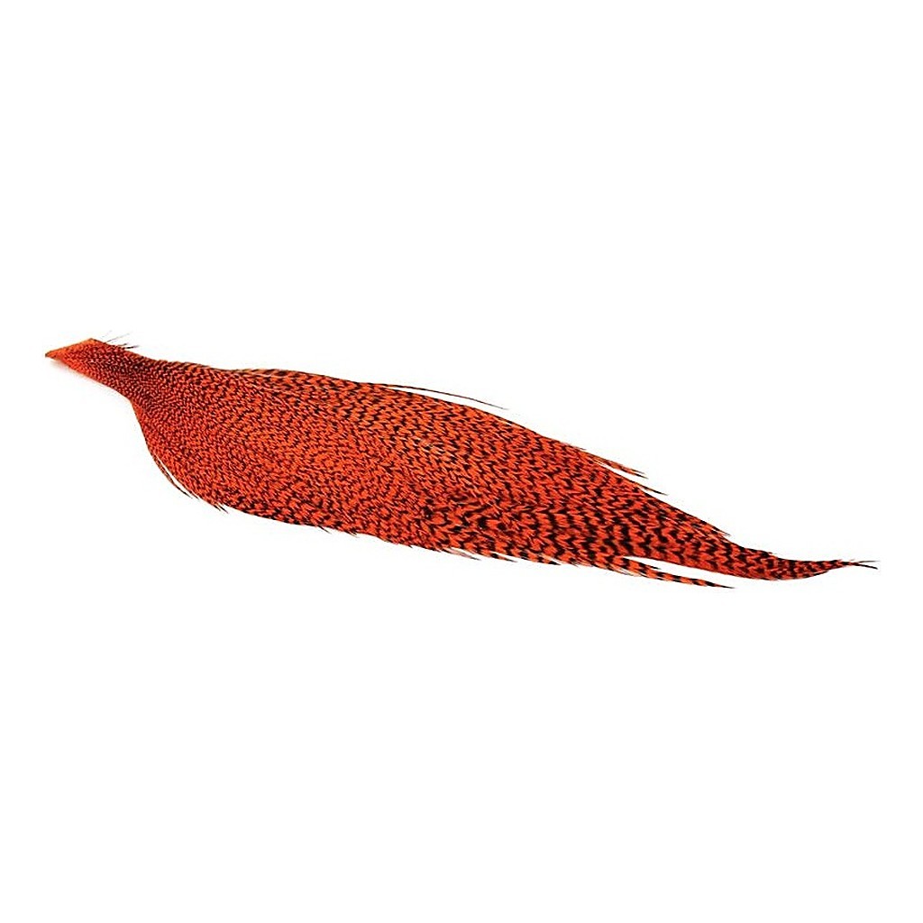 Whiting High & Dry Hackle 1/2 Cape - GD/Orange i gruppen Krok & Småplock / Flugbindning / Flugbindningsmaterial / Fjädrar & Nackar / Nackar & Sadlar hos Fishline (71841151)