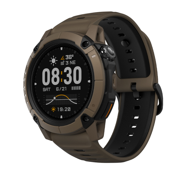 Coros Watch Nomad Brown i gruppen Marinelektronik & Båt / Marina Klockor hos Fishline (720344)