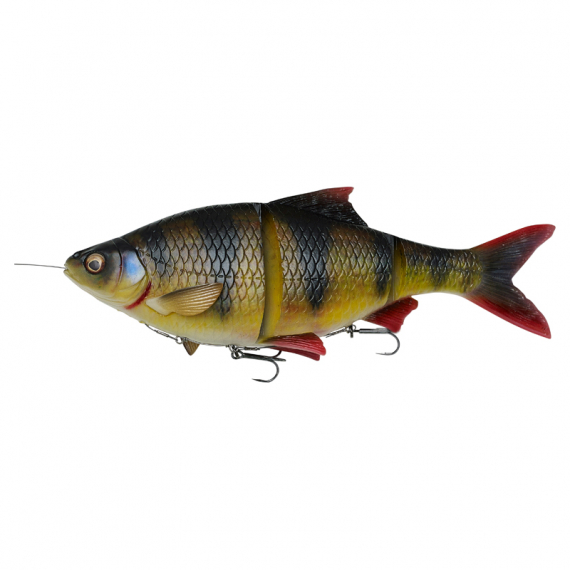 Savage Gear 4D Line Thru Roach MS 18cm, 86g - Perch i gruppen Fiskedrag / Swimbaits / Mjuka Swimbaits hos Fishline (72128)