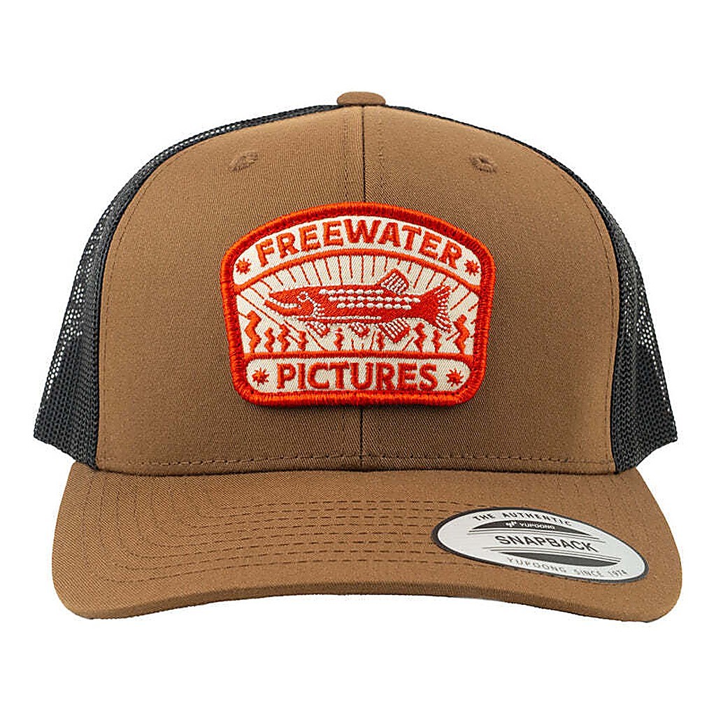 Freewater Pictures Inca Pike Trucker Cap - Brown/Black i gruppen Kläder & Skor / Kepsar & Huvudbonader / Kepsar / Truckerkepsar hos Fishline (7350139701785)