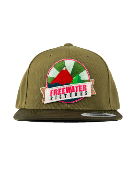 Freewater Pictures Snapback - Camo/Green i gruppen Kläder & Skor / Kepsar & Huvudbonader / Kepsar / Snapbackkepsar hos Fishline (7350139701884)
