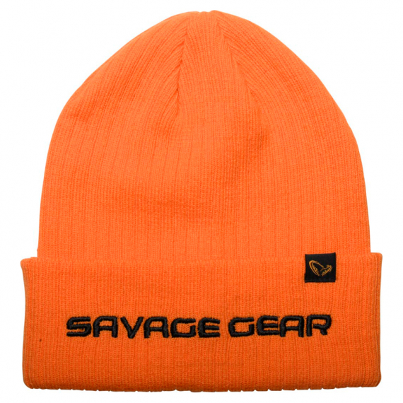 Savage Gear Fold-Up Beanie, Sun Orange i gruppen Kläder & Skor / Kepsar & Huvudbonader / Mössor hos Fishline (73742)