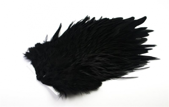 Whiting 4 B´s Rooster Saddle - Black i gruppen Krok & Småplock / Flugbindning / Flugbindningsmaterial / Fjädrar & Nackar / Nackar & Sadlar hos Fishline (73802008)