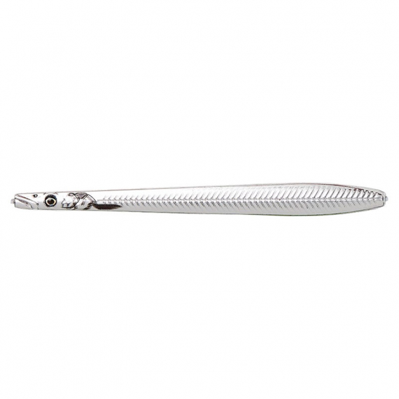 Savage Gear Line Thru Sandeel Nail 10cm 16g - Silver Plating i gruppen Fiskedrag / Havsöringsdrag & Kustwobblers / Kustwobblers hos Fishline (74168)