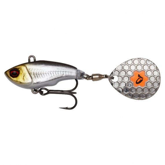 Savage Gear Fat Tail Spin 6,5cm, 16g Sinking - Söder Headlight i gruppen Fiskedrag / Vibrationsbeten hos Fishline (75325)