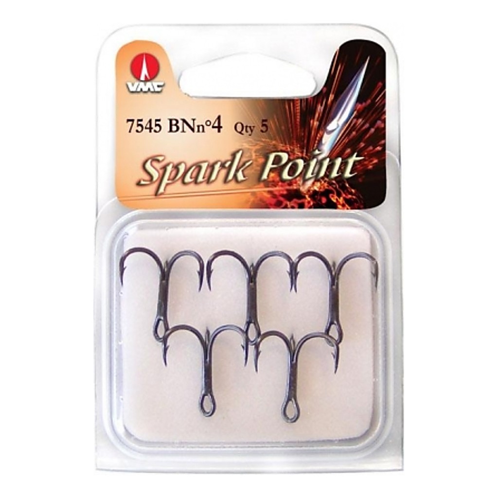 VMC 7545BN Spark Point Strl 2 5-pack i gruppen Krok & Småplock / Krok hos Fishline (7545BN2)