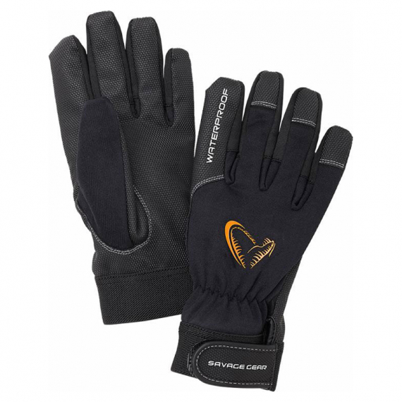 Savage Gear All Weather Glove, Black - L i gruppen Kläder & Skor / Kläder / Handskar & Vantar hos Fishline (76457)
