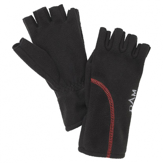 DAM Windproof Half Finger, Black i gruppen Kläder & Skor / Kläder / Handskar & Vantar hos Fishline (76511r)