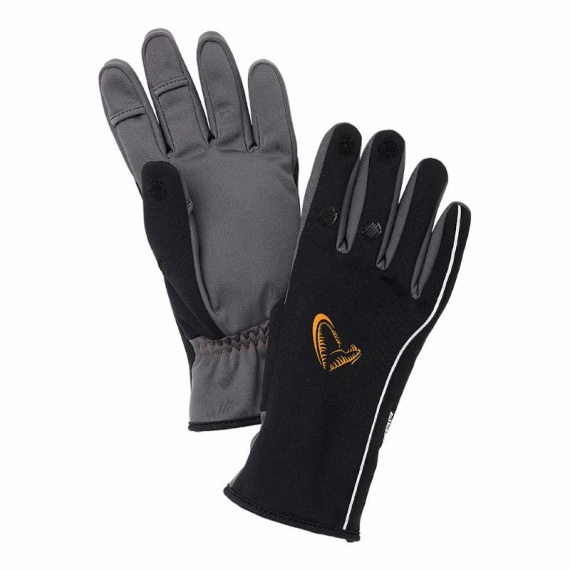 Savage Gear Softshell Winter Glove Black XL i gruppen Kläder & Skor / Kläder / Handskar & Vantar hos Fishline (76607)