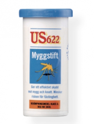 Myggmedel Stift US 622 (23g) i gruppen Outdoor / Myggmedel & Myggskydd / Myggmedel hos Fishline (775)