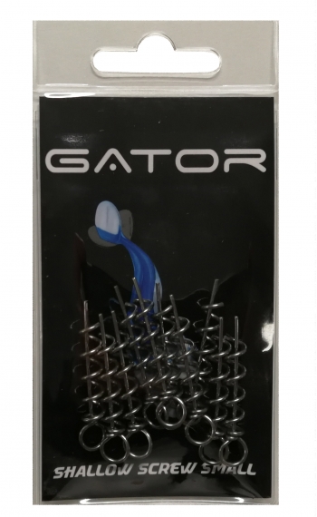 Gator Small Shallow Screw 10-Pack i gruppen Krok & Småplock / Stingers & Stingertillbehör / Stingertillbehör hos Fishline (78GATOR)