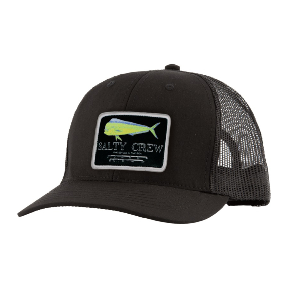 Salty Crew Mahi Mount Retro Trucker Black i gruppen Kläder & Skor / Kepsar & Huvudbonader / Kepsar hos Fishline (804046169406)