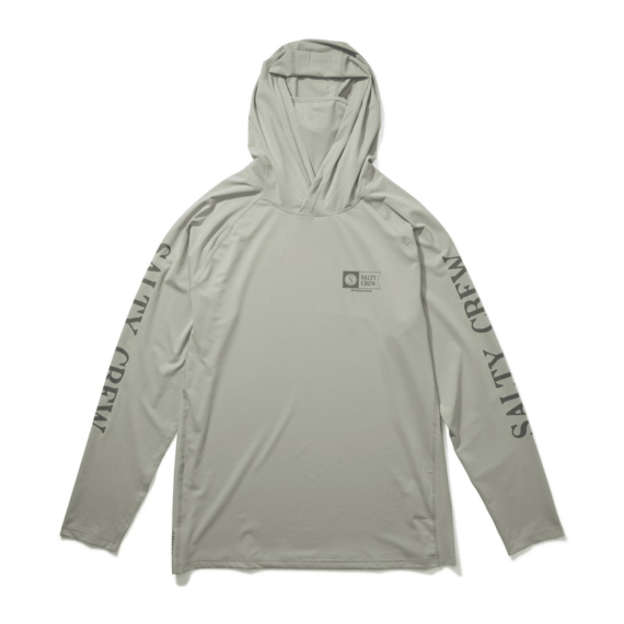 Salty Crew Alpha Perforated Uv Hd Mask Gray i gruppen Kläder & Skor / UV-kläder hos Fishline (804046459224r)