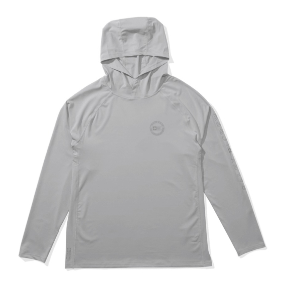 Salty Crew Apex Perforated Hood Gray i gruppen Kläder & Skor / UV-kläder hos Fishline (804046516095r)