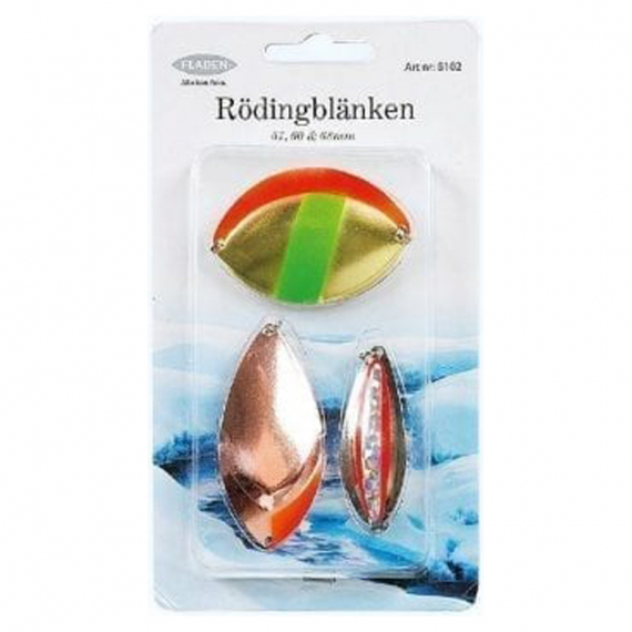 Fladen Rödingblänke 3-pack i gruppen Fiskedrag / Pimpelbeten / Rödingblänken hos Fishline (8102)