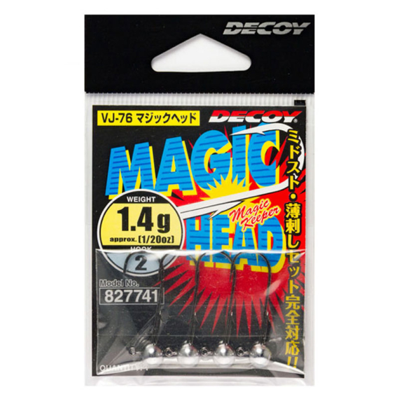 Decoy VJ-76 Magic Head i gruppen Krok & Småplock / Jiggskallar / Runda Jiggskallar hos Fishline (827796r)