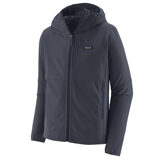Patagonia M\'s R1 TechFace Hoody Smolder Blue i gruppen Kläder & Skor / Kläder / Jackor / Skaljackor hos Fishline (83578-SMDB-Lr)