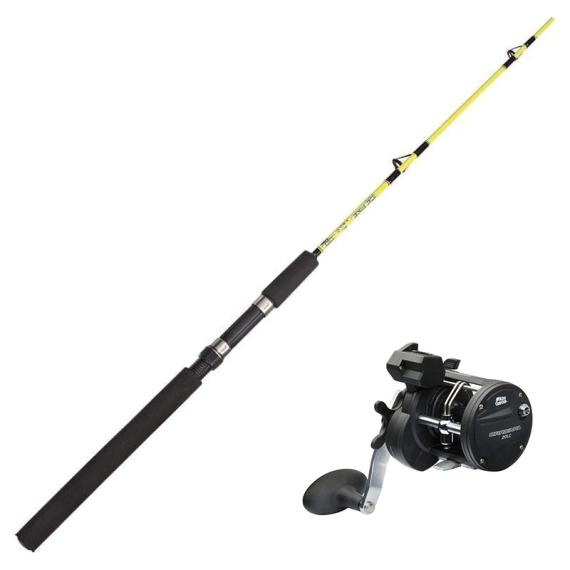 Abu Garcia Cardinal Trolling 20LC/Fladen Ice Pike 130cm Combo Höger i gruppen Fiskemetoder / Vinterfiske / Isfiskeset / Ismeteset hos Fishline (84-130Y-set)