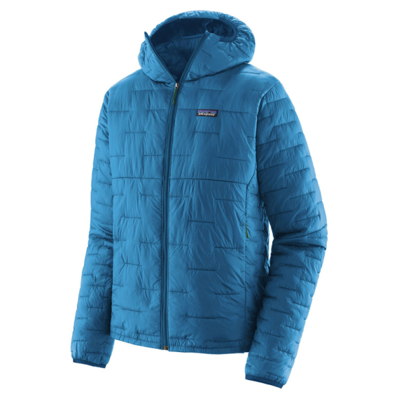 Patagonia M\'s Micro Puff Hoody Vessel Blue i gruppen Kläder & Skor / Kläder / Jackor / Syntetfoderjackor hos Fishline (84031-VSLB-Mr)