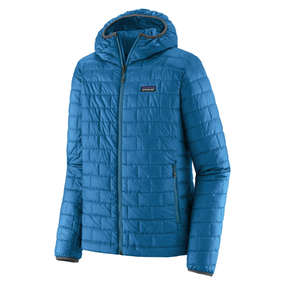 Patagonia M\'s Nano Puff Hoody, Endless Blue i gruppen Kläder & Skor / Kläder / Jackor / Dun & Syntetfoderjackor hos Fishline (84222-ENLB-Sr)