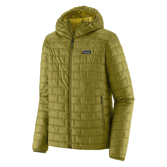 Patagonia M\'s Nano Puff Hoody Graze Green i gruppen Kläder & Skor / Kläder / Jackor / Dun & Syntetfoderjackor hos Fishline (84222-GRZG-Sr)