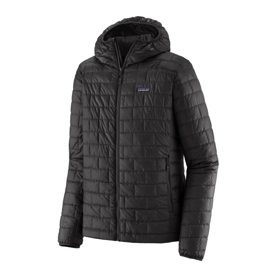 Patagonia Men\'s Nano Puff® Hoody BLK i gruppen Kläder & Skor / Kläder / Jackor / Dun & Syntetfoderjackor hos Fishline (84222BLKr)