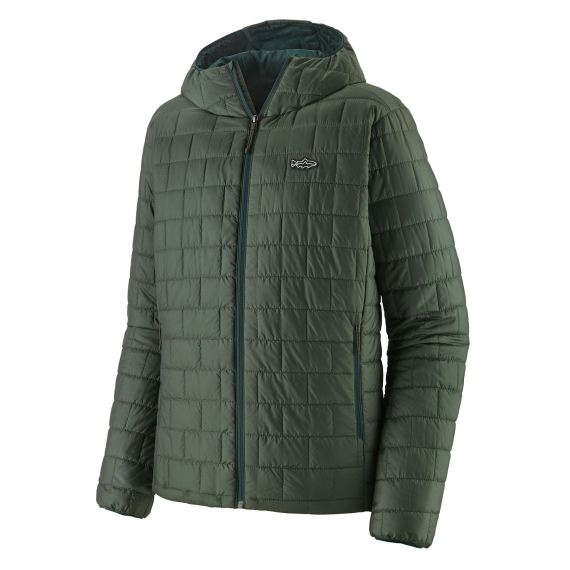 Patagonia M\'s Nano Puff Fitz Roy Trout Hoody OLGG i gruppen Kläder & Skor / Kläder / Jackor / Dun & Syntetfoderjackor hos Fishline (84456-OLGG-Lr)
