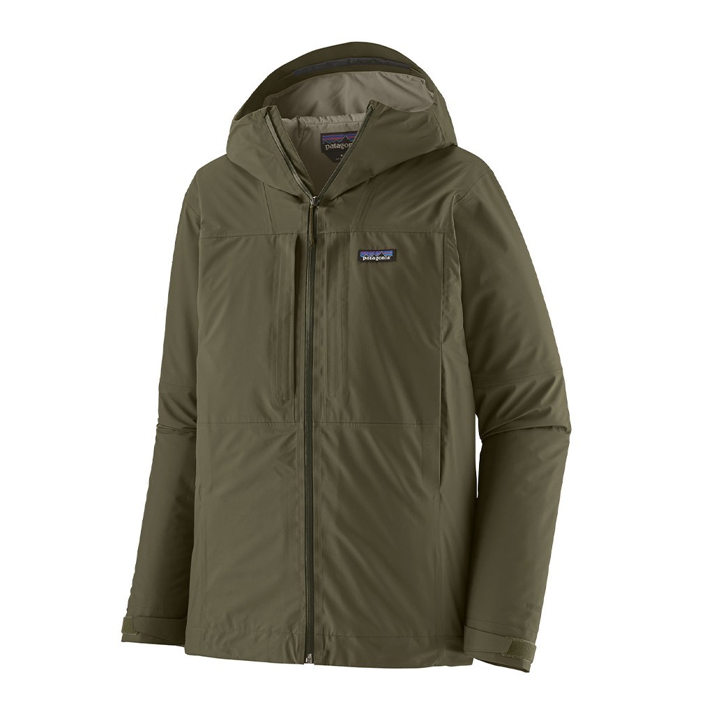 Patagonia M\'s Insulated Boulder Fork Rain Jacket BSNG i gruppen Kläder & Skor / Kläder / Jackor / Regnjackor hos Fishline (85220-BSNG-XXLr)