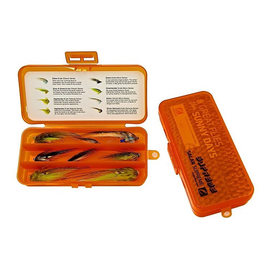 Frödin 8 Great Flies For Sunny Days i gruppen Fiskedrag / Flugor hos Fishline (8GF-5SD)
