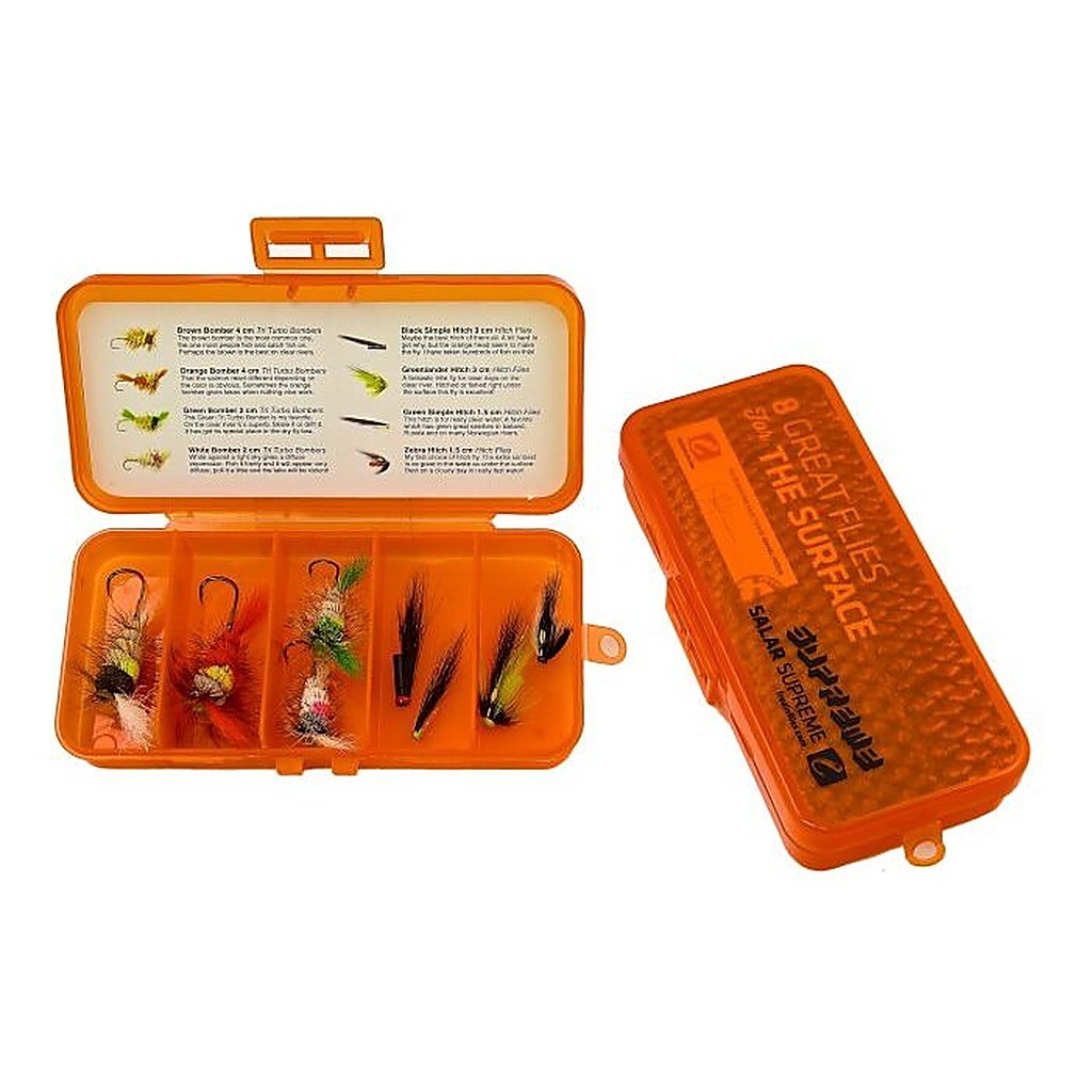 Frödin 8 Great Flies For The Surface i gruppen Fiskedrag / Flugor / Laxflugor hos Fishline (8GF-7TS)