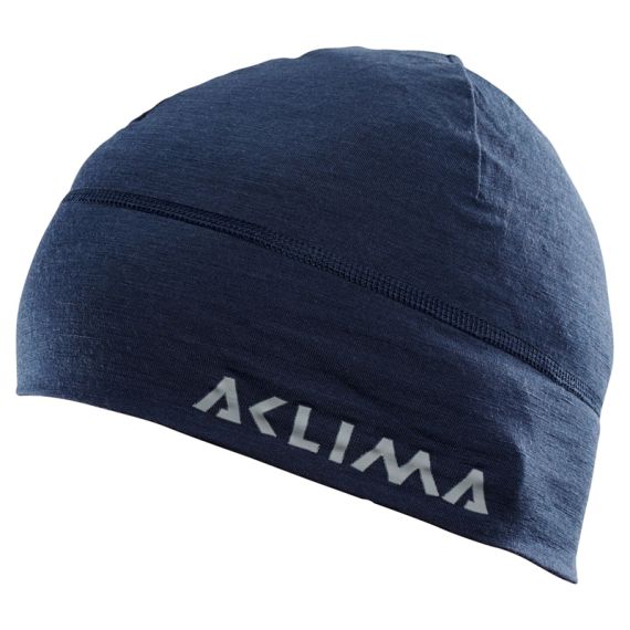 Aclima LightWool 140 Beanie Navy Blazer i gruppen Kläder & Skor / Kepsar & Huvudbonader / Mössor hos Fishline (90-104648)