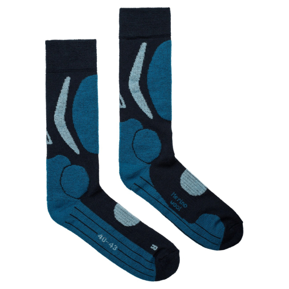 Aclima Cross Country Socks Navy Blazer / Blue Sapphire / Azure Blue i gruppen Kläder & Skor / Kläder / Underställ & Underkläder / Strumpor hos Fishline (90-105628r)