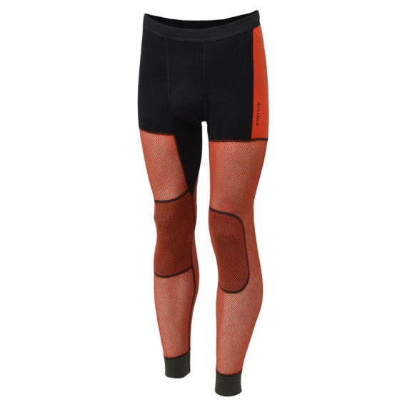 Aclima WoolNet Hybrid Longs M\'s Jet Black/Tarmac/Gold Flame i gruppen Kläder & Skor / Kläder / Underställ & Underkläder / Underställsbyxor hos Fishline (90-110022r)