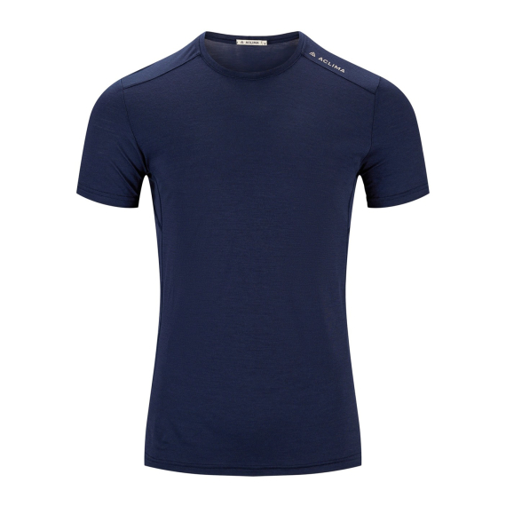 Aclima LightWool 140 Trail Tee M\'s Navy Blazer i gruppen Kläder & Skor / Kläder / T-shirts hos Fishline (90-110407r)