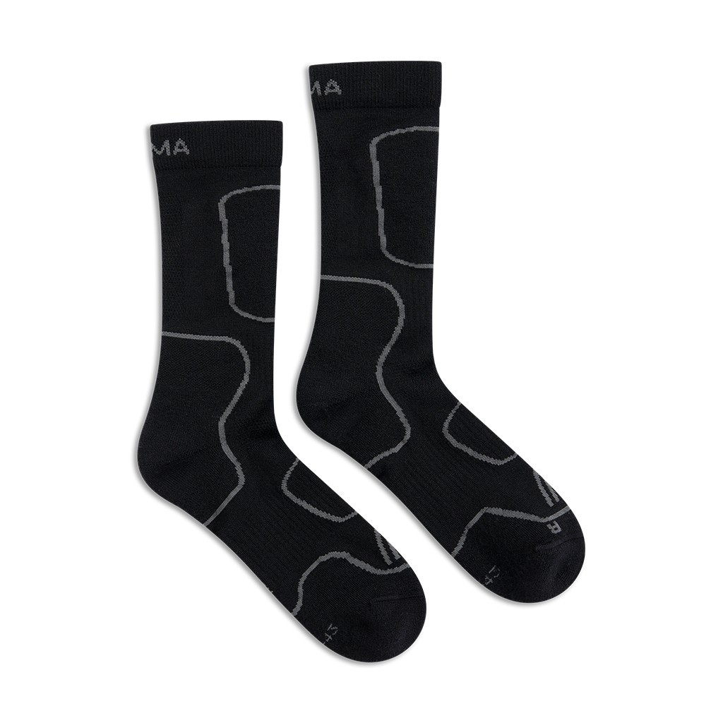 Aclima Cross Country Wool Socks Jet Black i gruppen Kläder & Skor / Kläder / Underställ & Underkläder / Strumpor hos Fishline (90-112212r)