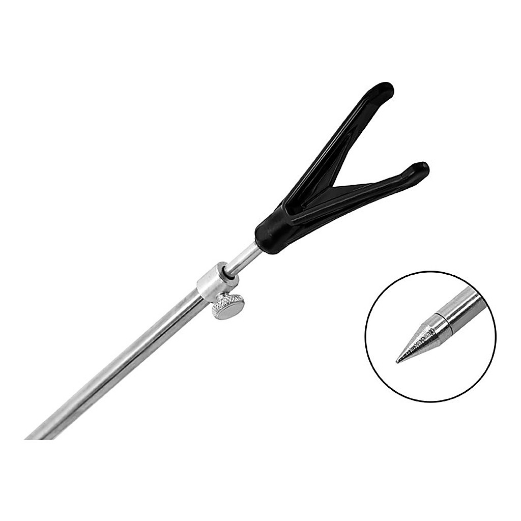 Delphin Steel Telescopic Front Bankstick i gruppen Verktyg & Tillbehör / Rod Pods, Rod Rests & Banksticks / Banksticks hos Fishline (900032240r)